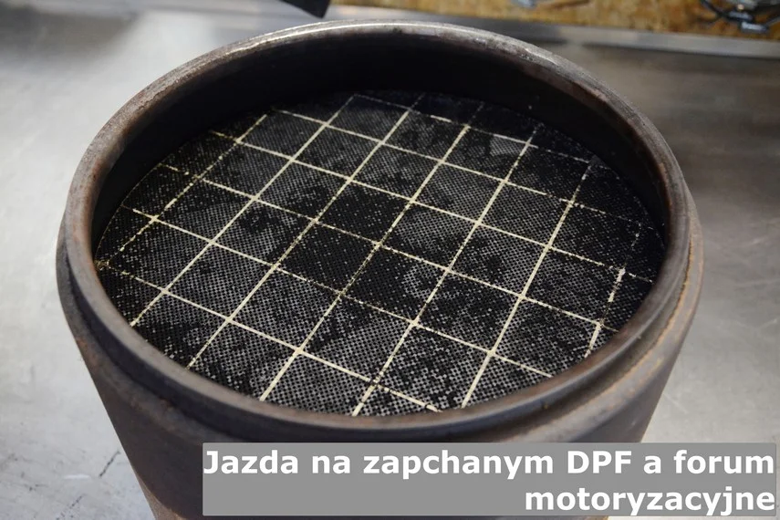 Zapchany filtr DPF