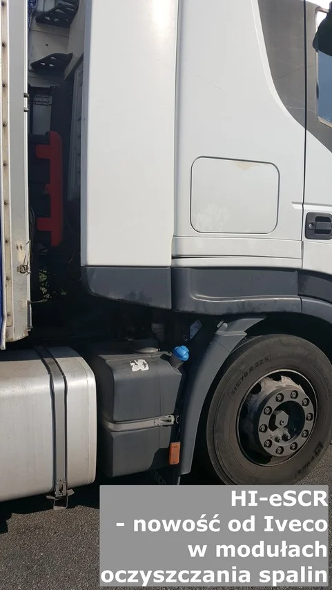 Innowacyjny system oczyszczania spalin HI-eSCR w ciężarówkach Iveco