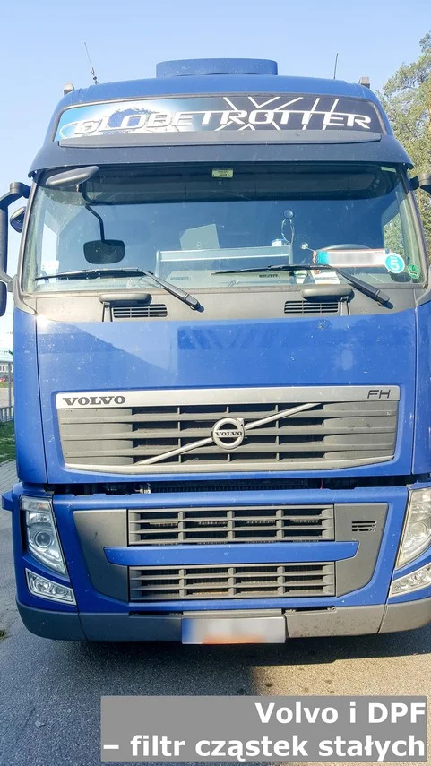 Zastosowanie filtra cząstek stałych DPF w Volvo