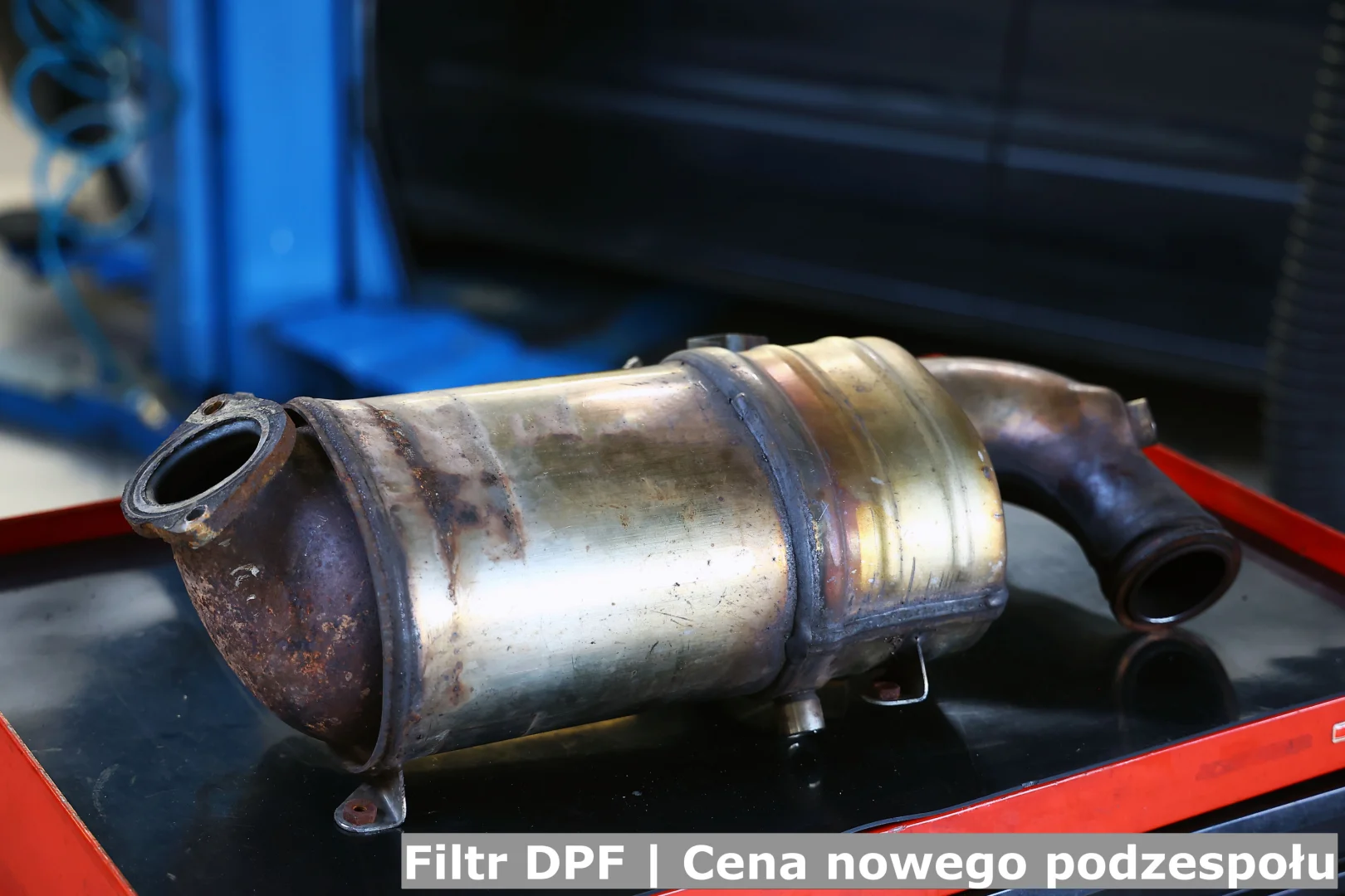 Filtr DPF cena nowego podzespołu Filtr DPF cena nowego podzespołu