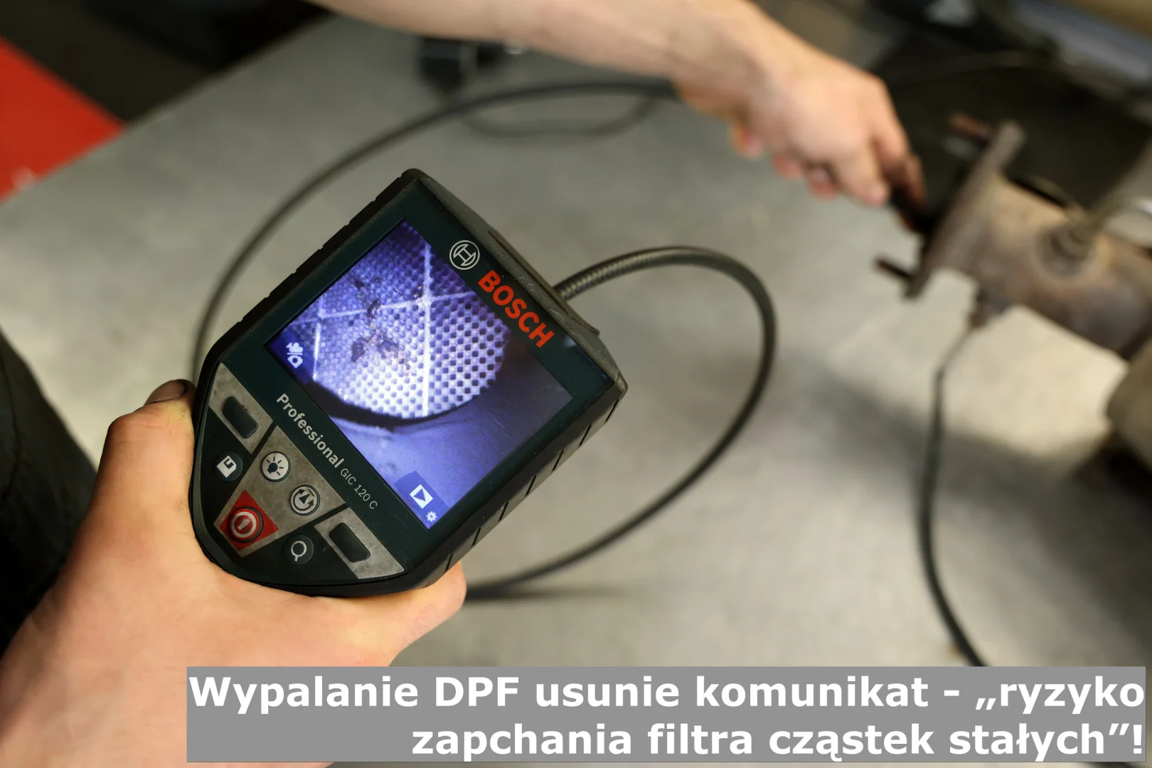 Wypalanie DPF usunie komunikat - „ryzyko zapchania filtra cząstek stałych”!