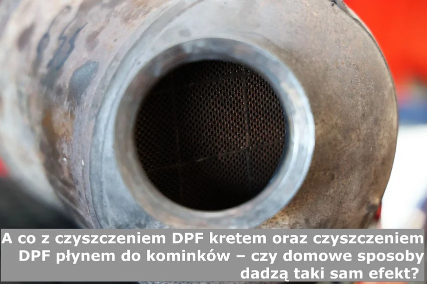 Oczyszczanie filtra DPF