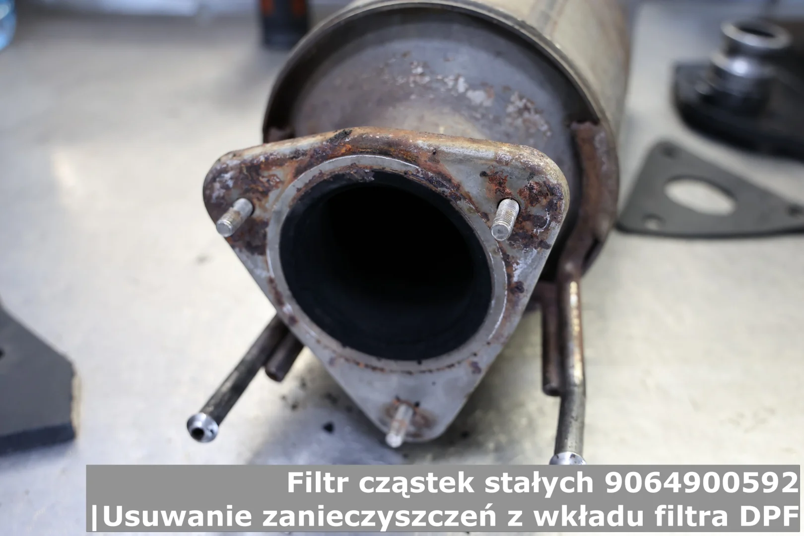 Filtr cząstek stałych 9064900592 | Usuwanie zanieczyszczeń z wkładu filtra DPF