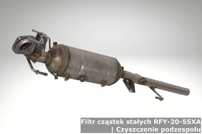Filtr cząstek stałych RFY-20-55XA | Czyszczenie podzespołu