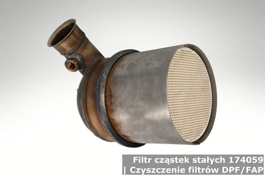 Filtr cząstek stałych 174059 | Czyszczenie filtrów DPF/FAP