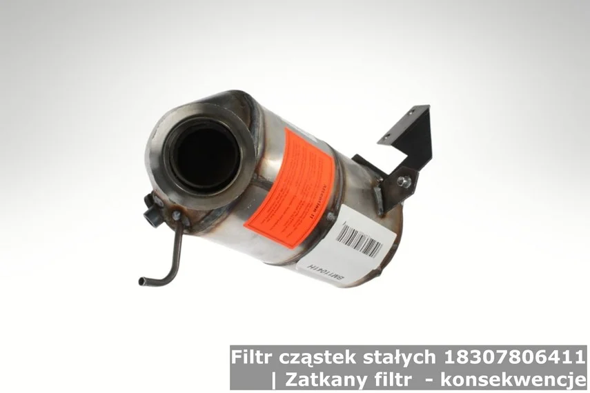 Filtr cząstek stałych 18307806411 |Zatkany filtr- konsekwencje