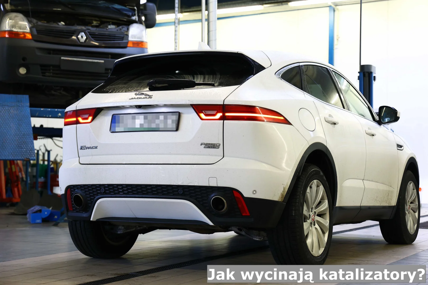 Samochód osobowy marki Jaguar