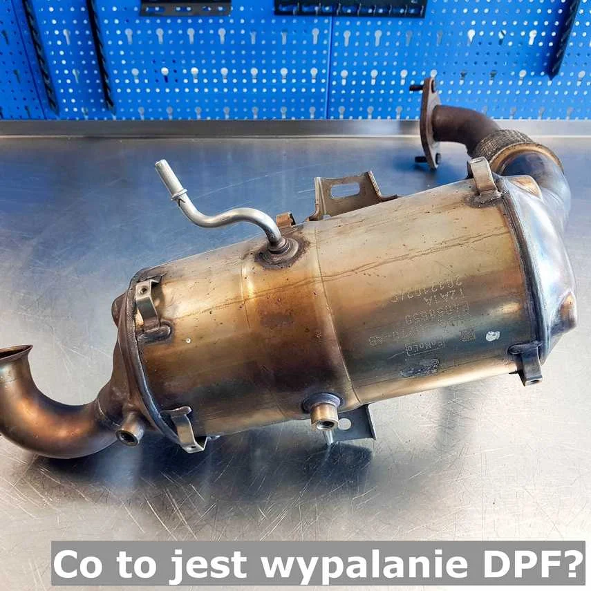Co to jest wypalanie DPF? - przykładowy filtr DPF po wypalaniu, przed regeneracją