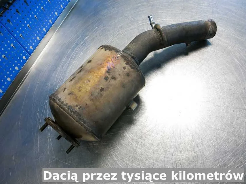 Odpowiednia eksploatacja samochodu Dacia z filtrem cząstek stałych zapewni mu długą żywotność