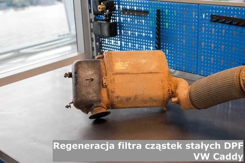 Regeneracja filtra cząstek stałych DPF VW Caddy