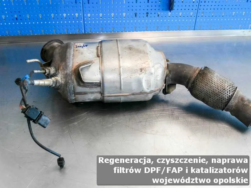 Filtr DPF FAP, katalizator w województwie opolskim, po czyszczeniu, naprawie, regeneracji.