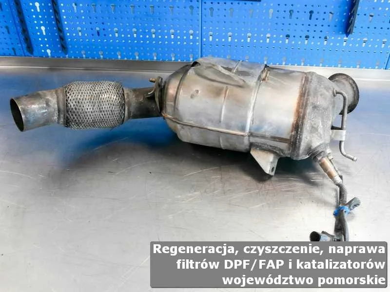 Filtr FAP DPF, katalizator w województwie pomorskim, po naprawie, czyszczeniu, regeneracji.