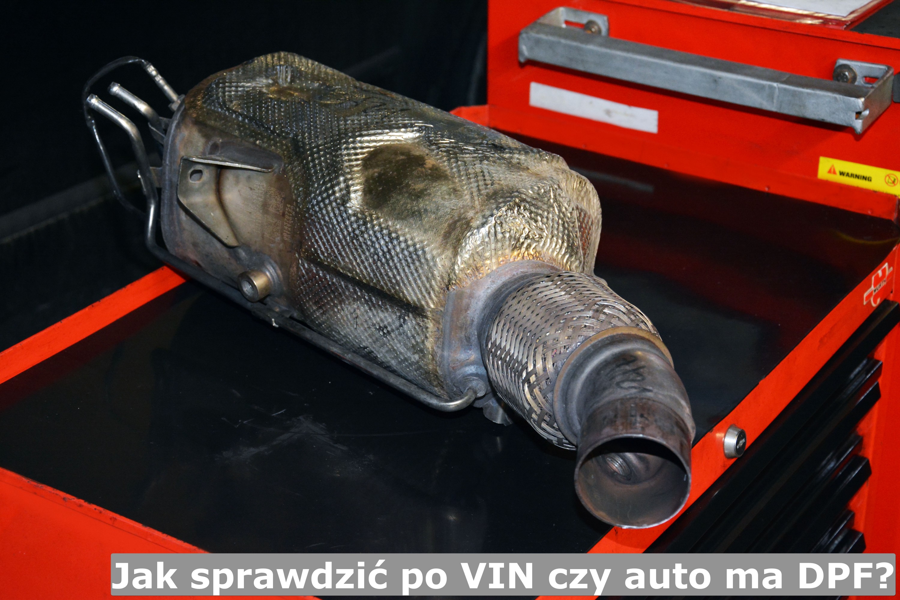 Jak sprawdzić po VIN czy auto ma DPF? filtrydpffap.pl