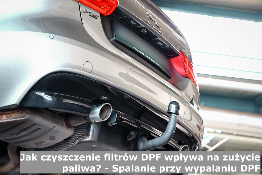 Jak czyszczenie filtrów DPF wpływa na zużycie paliwa? - Spalanie przy wypalaniu DPF
