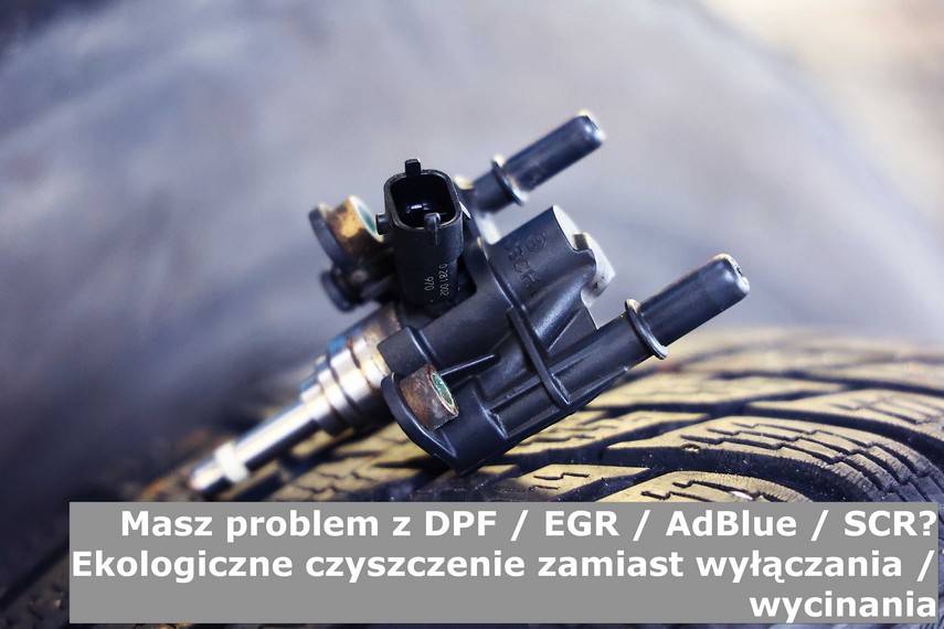 Masz problem z DPF / EGR / AdBlue / SCR? Ekologiczne czyszczenie zamiast wyłączania / wycinania - Dodatek do AdBlue przeciw krystalizacji