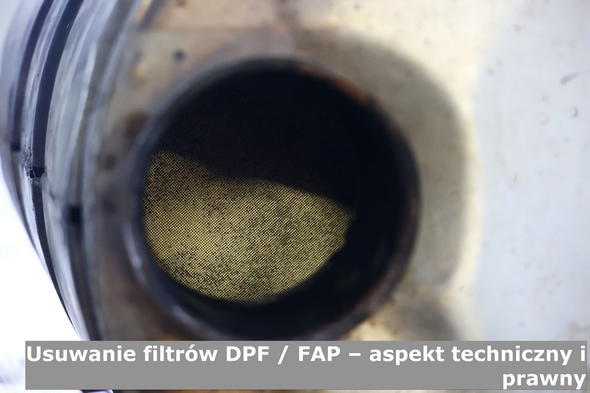 Usuwanie filtrów DPF / FAP – aspekt techniczny i prawny - Usuwanie DPF - legalne?