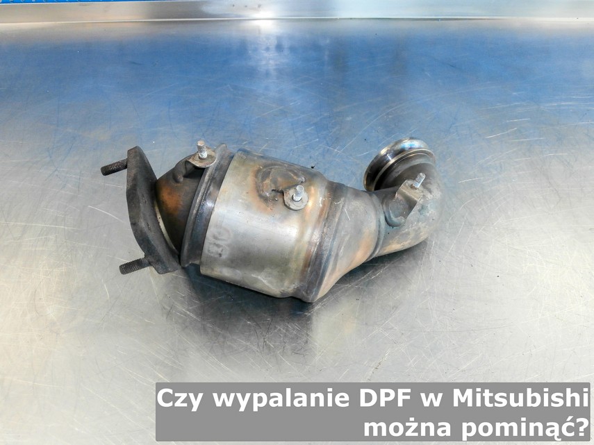 Wypalanie DPF Mitsubishi część 9 filtrydpffap.pl