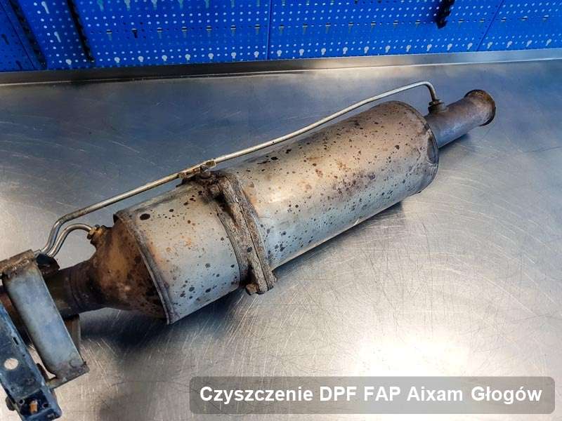 Filtr cząstek stałych FAP do samochodu marki Aixam w Głogowie wyremontowany na specjalistycznej maszynie, gotowy do instalacji