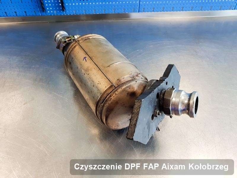 Filtr cząstek stałych do samochodu marki Aixam w Kołobrzegu oczyszczony na specjalnej maszynie, gotowy do montażu