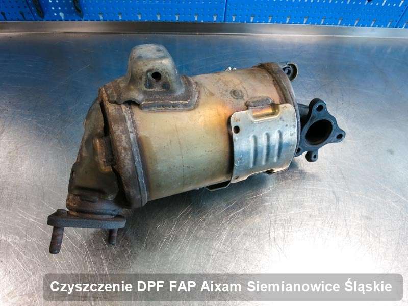 Filtr cząstek stałych DPF I FAP do samochodu marki Aixam w Siemianowicach Śląskich naprawiony w specjalistycznym urządzeniu, gotowy do zamontowania