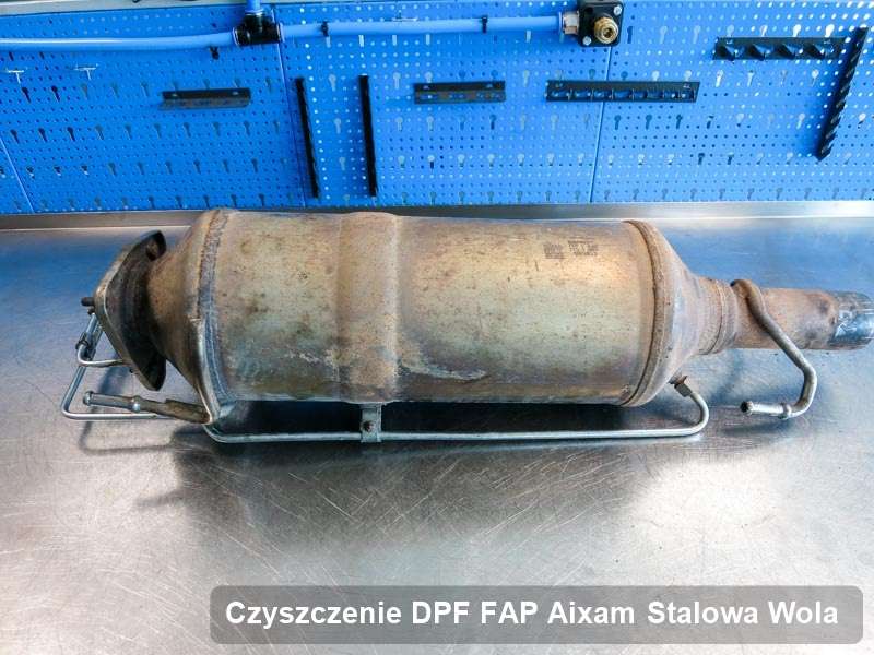 Filtr FAP do samochodu marki Aixam w Stalowej Woli oczyszczony w specjalistycznym urządzeniu, gotowy spakowania