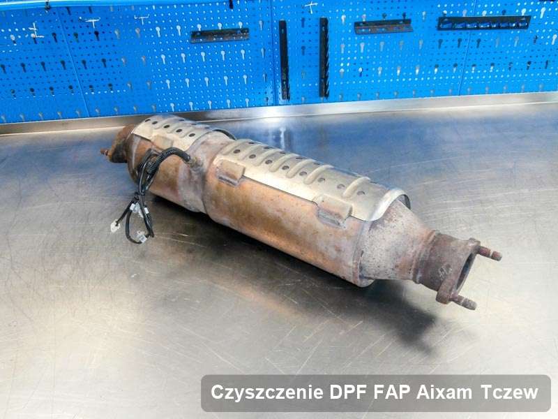 Filtr cząstek stałych FAP do samochodu marki Aixam w Tczewie wypalony na dedykowanej maszynie, gotowy do wysyłki
