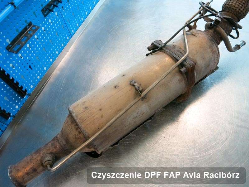 Filtr cząstek stałych DPF I FAP do samochodu marki Avia w Raciborzu wyczyszczony w specjalistycznym urządzeniu, gotowy spakowania