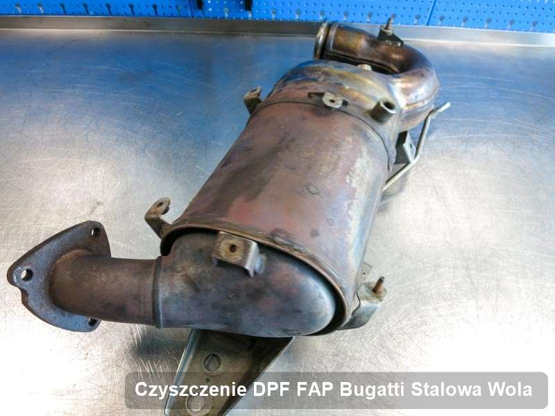 Filtr DPF i FAP do samochodu marki Bugatti w Stalowej Woli wyczyszczony na odpowiedniej maszynie, gotowy spakowania