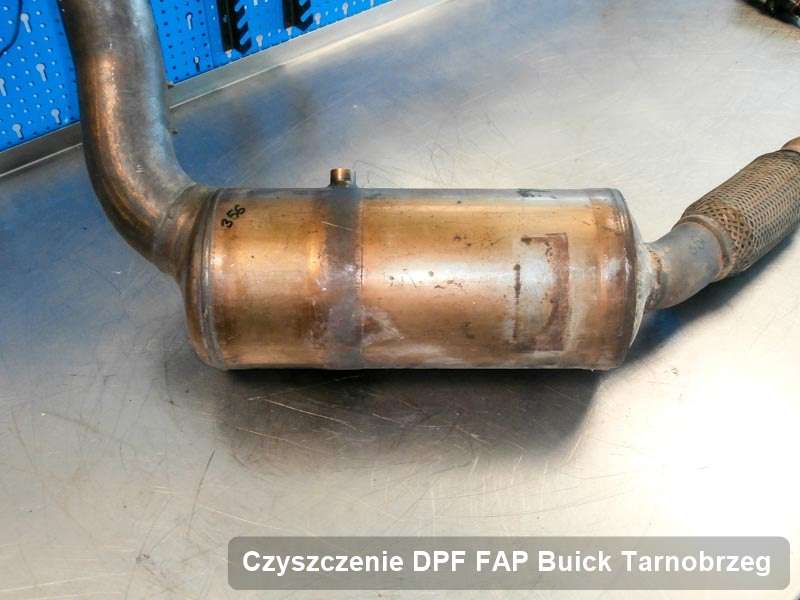Filtr cząstek stałych FAP do samochodu marki Buick w Tarnobrzegu wyremontowany na specjalistycznej maszynie, gotowy do montażu