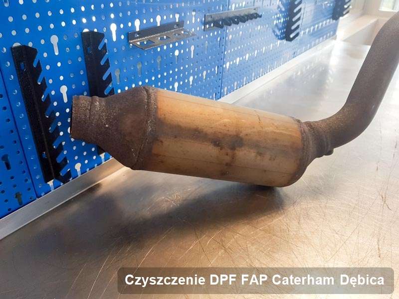 Filtr cząstek stałych DPF I FAP do samochodu marki Caterham w Dębicy dopalony w specjalistycznym urządzeniu, gotowy do wysyłki
