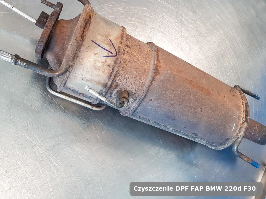 BMW 220d F30 • Czyszczenie katalizatorów BMW 220d F30