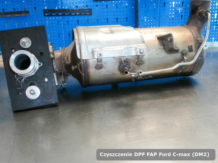 Filtr FAP Ford C-Max (DM2) wyremontowany w specjalistycznym urządzeniu gotowy do zamontowania