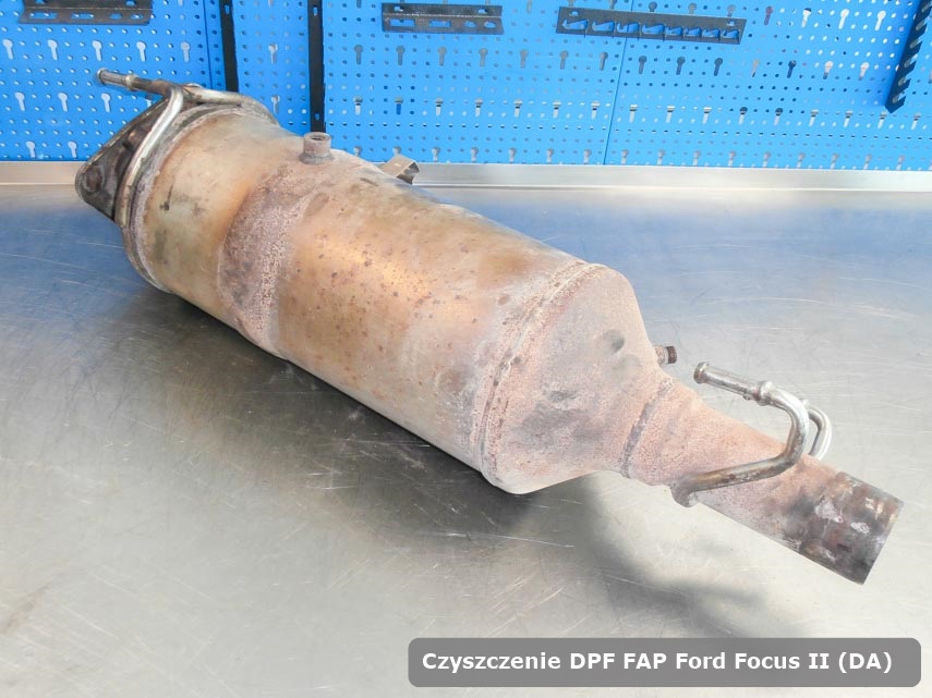 Filtr cząstek stałych DPF I FAP Ford Focus II (DA) dopalony w specjalnym urządzeniu gotowy do instalacji