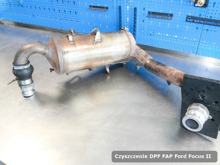 Filtr cząstek stałych FAP Ford Focus II wyremontowany na specjalnej maszynie gotowy spakowania