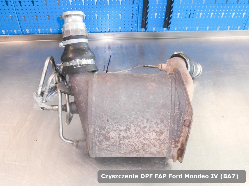 Filtr DPF i FAP Ford Mondeo IV (BA7) zregenerowany na odpowiedniej maszynie gotowy do wysyłki