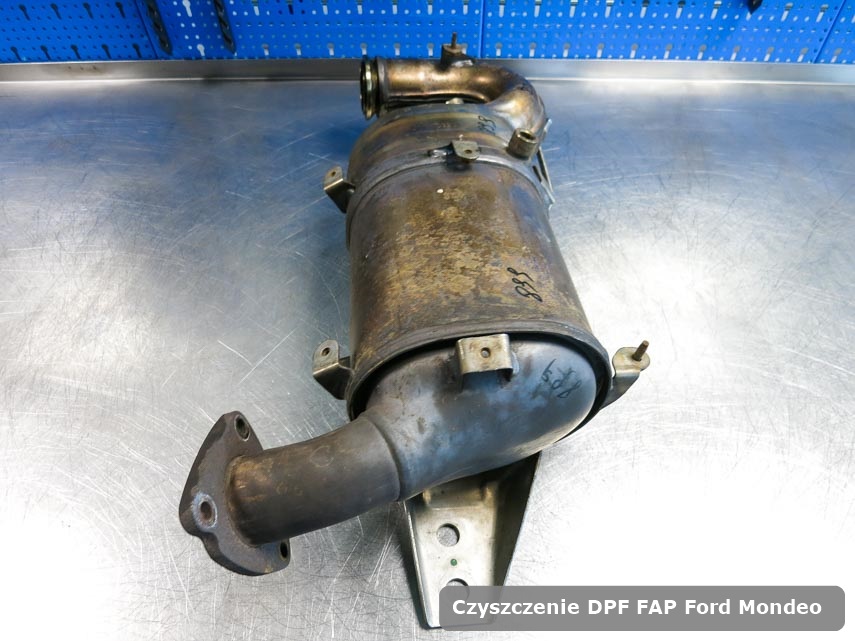 Filtr cząstek stałych DPF I FAP Ford Mondeo wypalony w specjalistycznym urządzeniu gotowy do montażu