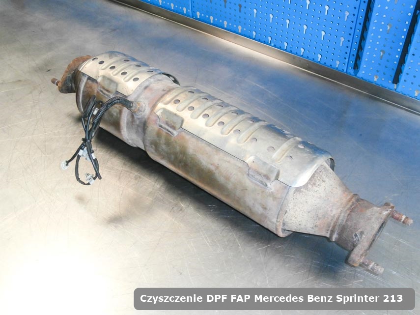 Mercedes Benz Sprinter 213 • Czyszczenie katalizatorów