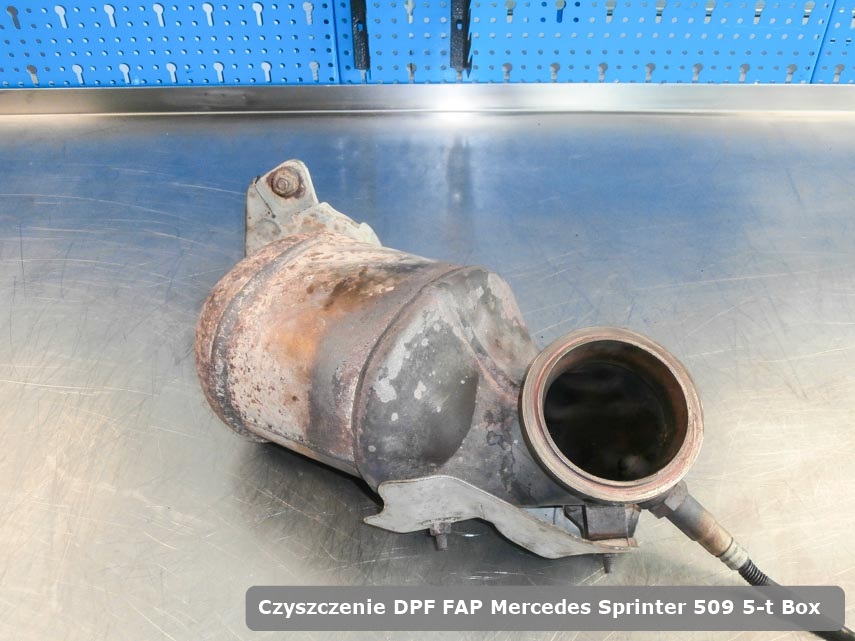 Mercedes Sprinter 509 5T Box • Czyszczenie katalizatorów