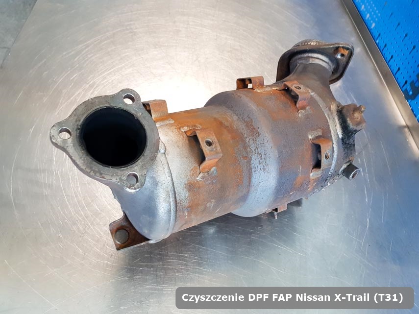 Filtr cząstek stałych DPF I FAP Nissan X-Trail (T31) naprawiony na dedykowanej maszynie gotowy do instalacji