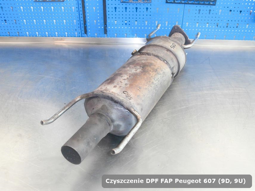 Filtr cząstek stałych DPF I FAP Peugeot 607 (9D, 9U)  wyremontowany w specjalistycznym urządzeniu gotowy do montażu