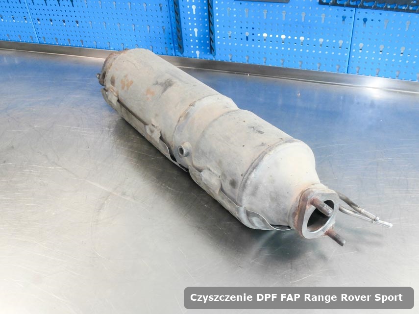 Filtr cząstek stałych FAP Range  Rover Sport  wyremontowany w dedykowanym urządzeniu gotowy do instalacji