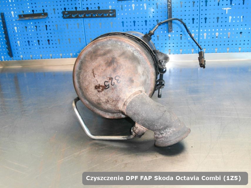 Filtr FAP Skoda Octavia Combi (1z5)  zregenerowany w specjalnym urządzeniu gotowy do instalacji