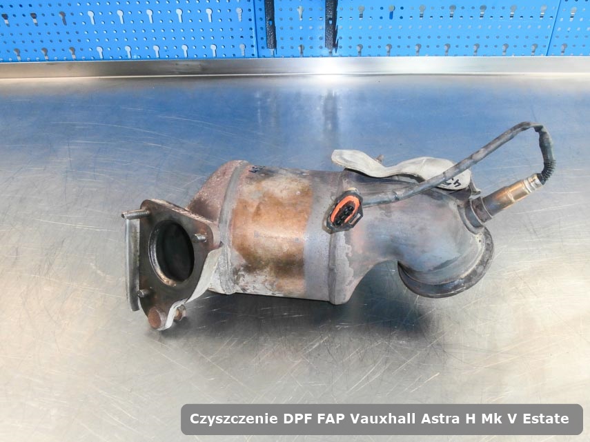 Filtr FAP Vauxhall Astra H MK V Estate  dopalony w dedykowanym urządzeniu gotowy do wysyłki