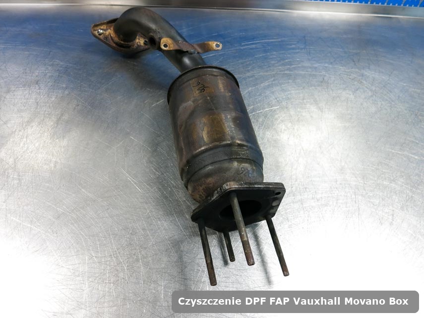 Filtr cząstek stałych DPF I FAP Vauxhall Movano Box wypalony na specjalistycznej maszynie gotowy do montażu