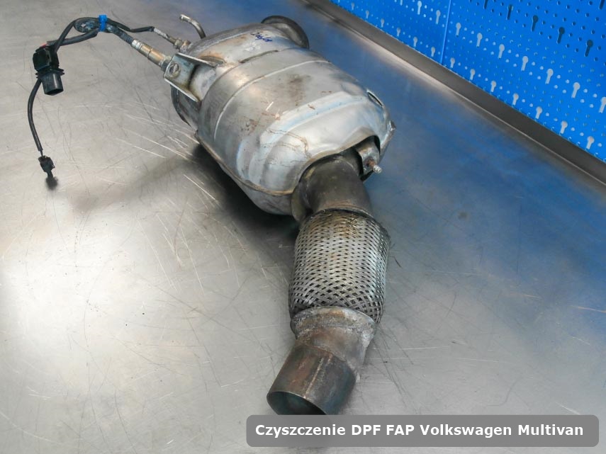 Filtr cząstek stałych DPF I FAP Volkswagen Multivan  oczyszczony w specjalnym urządzeniu gotowy do instalacji