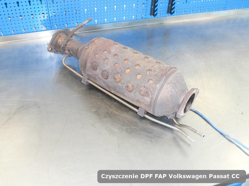 Accuracy sector Electropositive Regeneracja czyszczenie wypalanie filtra cząstek stałych w modelu  Volkswagen Passat CC