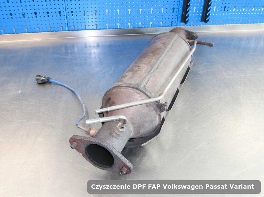 Filtr cząstek stałych FAP Volkswagen Passat Variant  wyremontowany na odpowiedniej maszynie gotowy do montażu