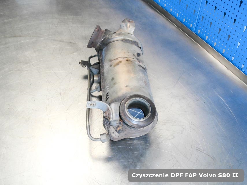 Filtr cząstek stałych DPF Volvo S80 II wypalony w specjalistycznym urządzeniu gotowy do montażu