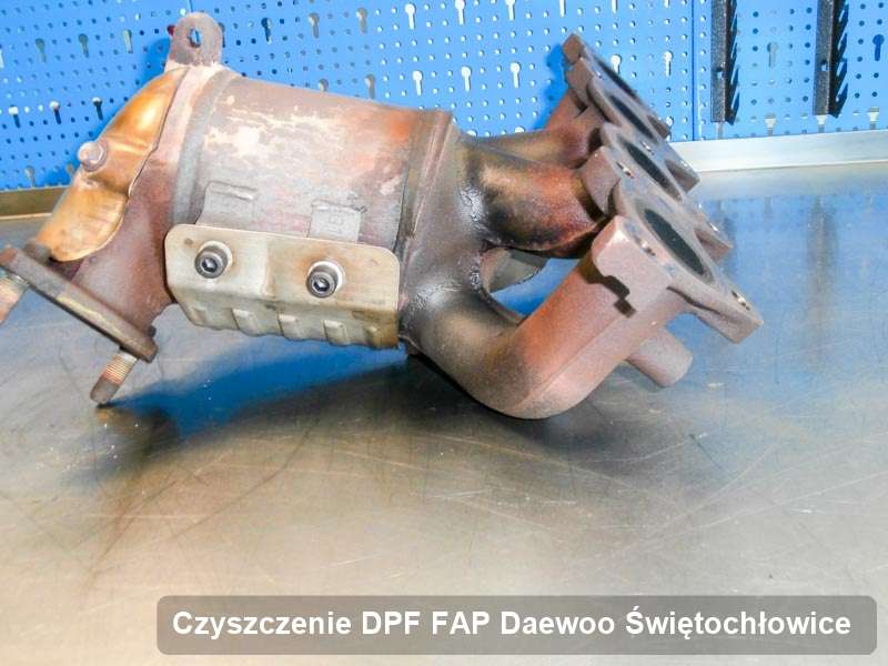 Filtr DPF i FAP do samochodu marki Daewoo w Świętochłowicach oczyszczony w specjalistycznym urządzeniu, gotowy do montażu