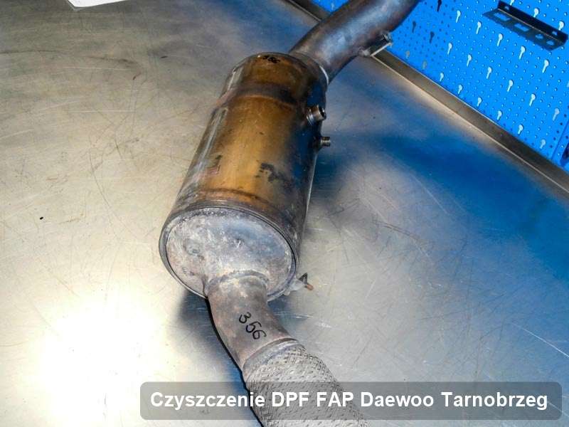 Filtr cząstek stałych DPF do samochodu marki Daewoo w Tarnobrzegu wypalony w specjalistycznym urządzeniu, gotowy do wysyłki